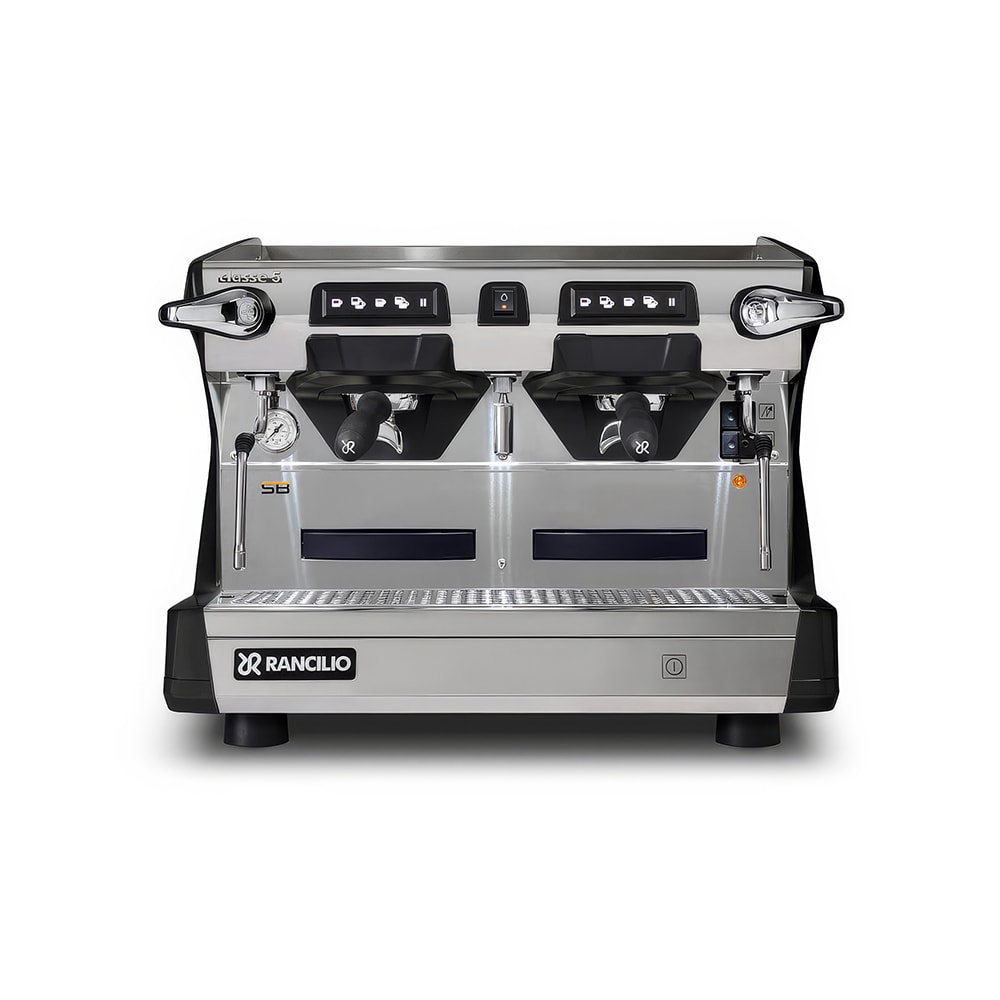 Rancilio CLASSE 5 USB 2GR COM TALL Classe 5 Automatic Espresso Machine w/ (2) Groups & (2) Steam Wands - 110v/1ph