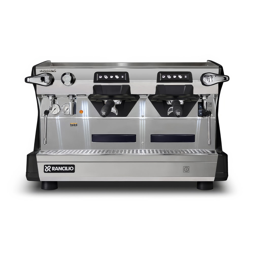 Rancilio CLASSE 5 USB 2GR TALL Classe 5 Automatic Espresso Machine w/ (2) Groups & (2) Steam Wands - 220v/1ph