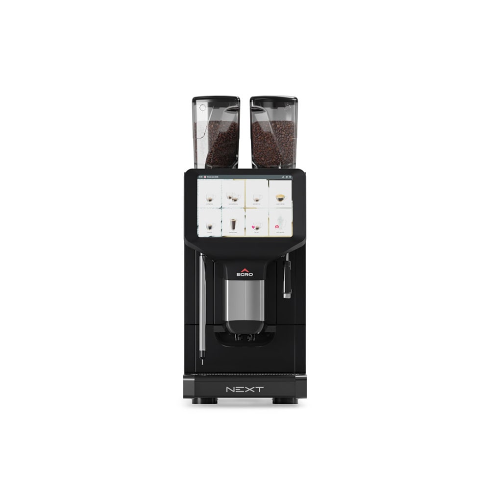 Rancilio EGRO NEXT PURE COFFEE Egro NEXT Super Automatic Espresso Machine w/ (1) Group, (1) Steam Wand, & (2) Hoppers - 220v/1ph