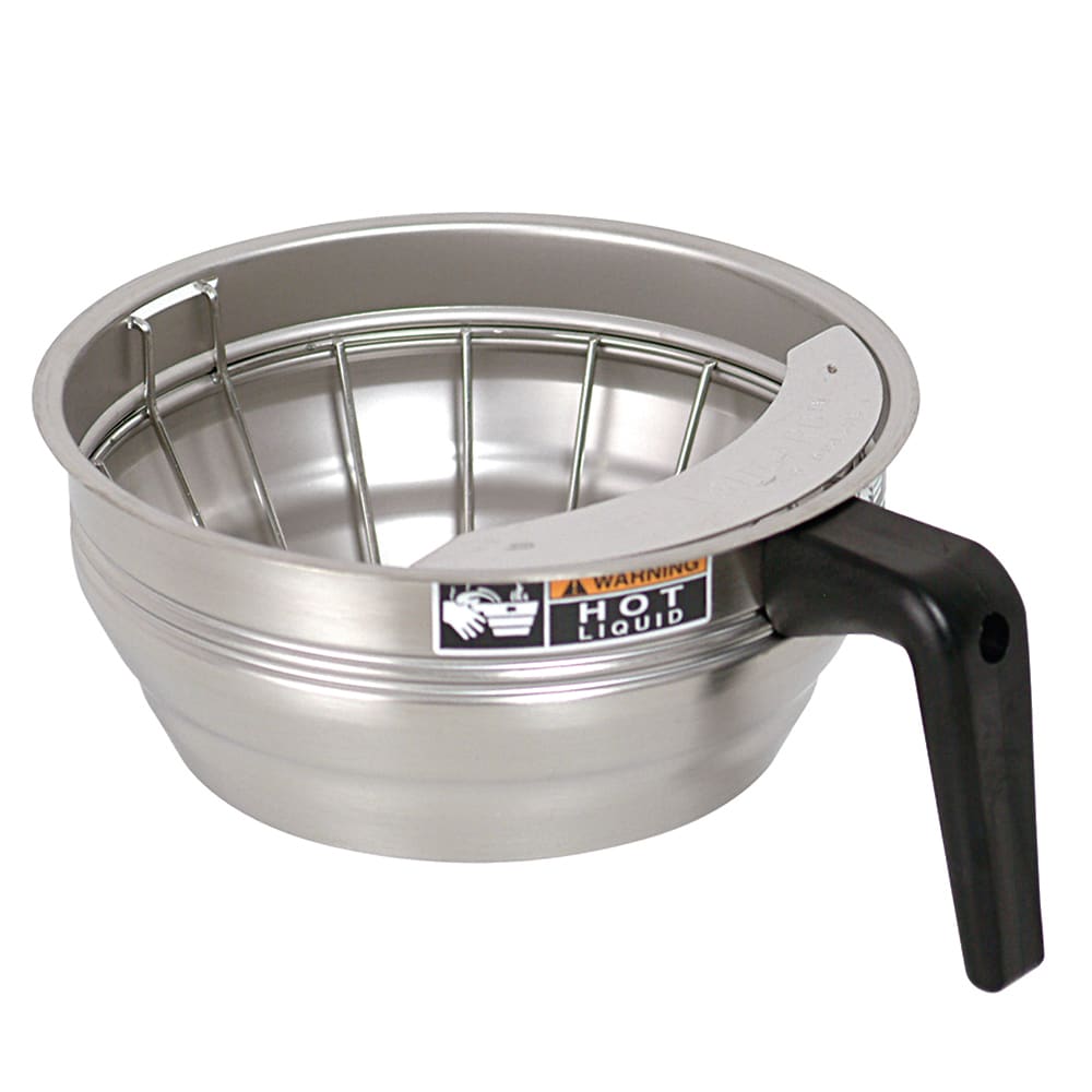 Bunn 7 1/8" Round Funnel for BUNN Coffee Brewers, Stainless (20216.0000)