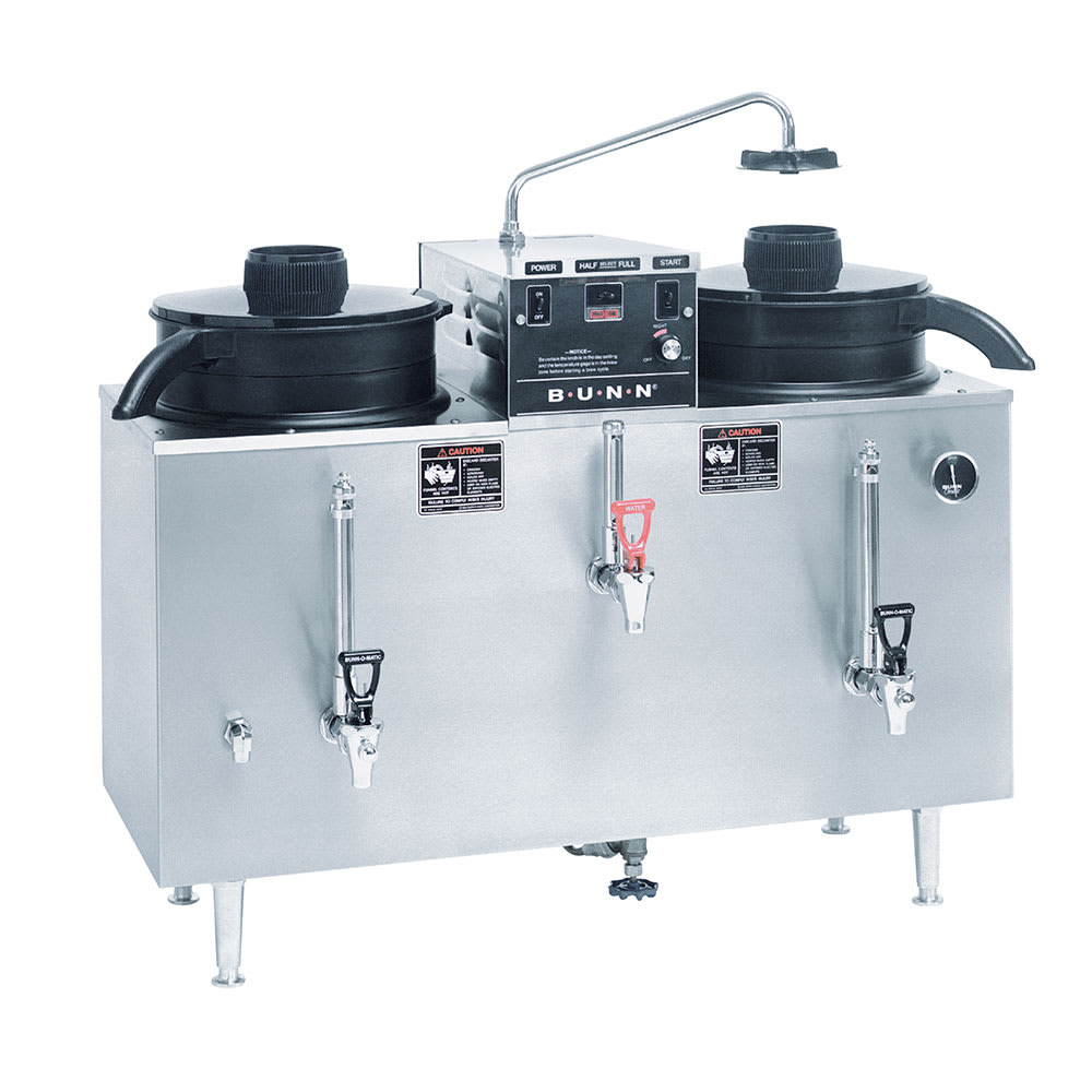 Bunn U3 3 gal Low Volume Brewer Coffee Urn w/ 2 Tank, 120/240v (20500.0001)