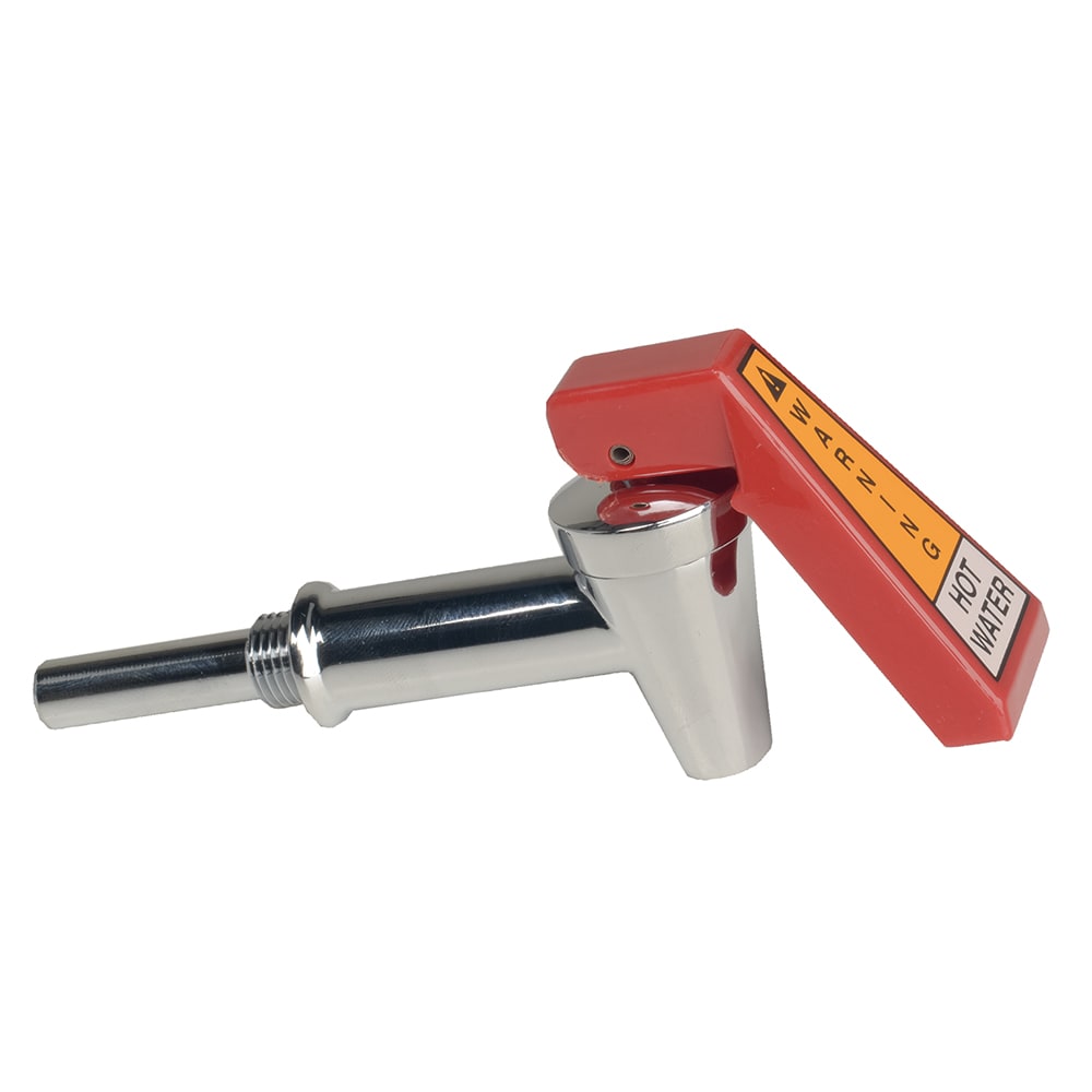 Bunn Hot Water Faucet w/ Red Handle for BUNN Coffee & Tea Brewers (29075.0000)