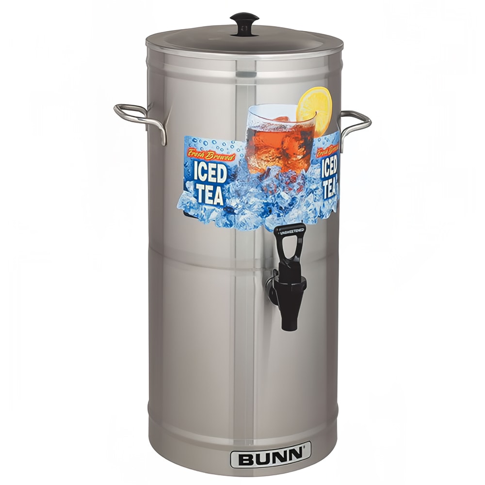 Bunn TDS-3.5 3 1/2 gal Round Iced Tea Coffee Dispenser w/ Handles (33000.0023)