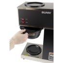 Bunn VPR Medium Volume Decanter Coffee Maker w/ 2 Glass Decanters - Pourover, 3 4/5 gal/hr, 120v (33200.0015) thumbnail 8