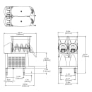 Bunn ULTRA NX 16 3/5" Ultra® NX™ Frozen Drink Machine w/ (2) 3 gal Bowls - 120v (58000.0002) thumbnail 2