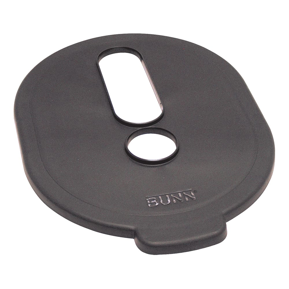 Bunn Brew-Thru Lid for Bunn TDO Iced Tea Dispensers - Plastic, Black (34093.0001)