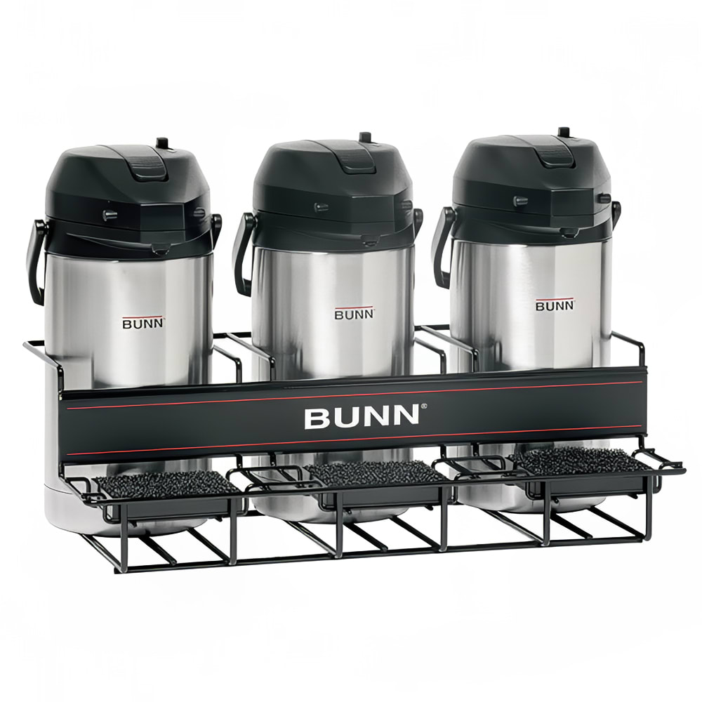Bunn UNIV-3 APR Universal Airpot Rack, For 3 Airpots, Holds 3 Lower (35728.0002)