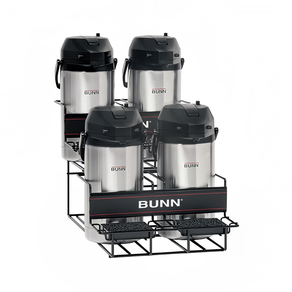 Bunn UNIV-4 APR Universal Airpot Rack, For 4 Airpots, Holds 2 Upper/2 Lower (35728.0003)