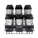 Bunn UNIV-6 APR Universal Airpot Rack, For 6 Airpots, Holds 3 Upper/3 Lower (35728.0005) thumbnail 2