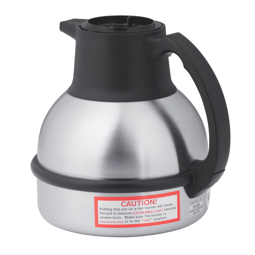 Bunn Thermal Carafe w/ 62 oz Capacity & Brew-Thru Lid, Vacuum Insulation, Stainless (36029.0001)