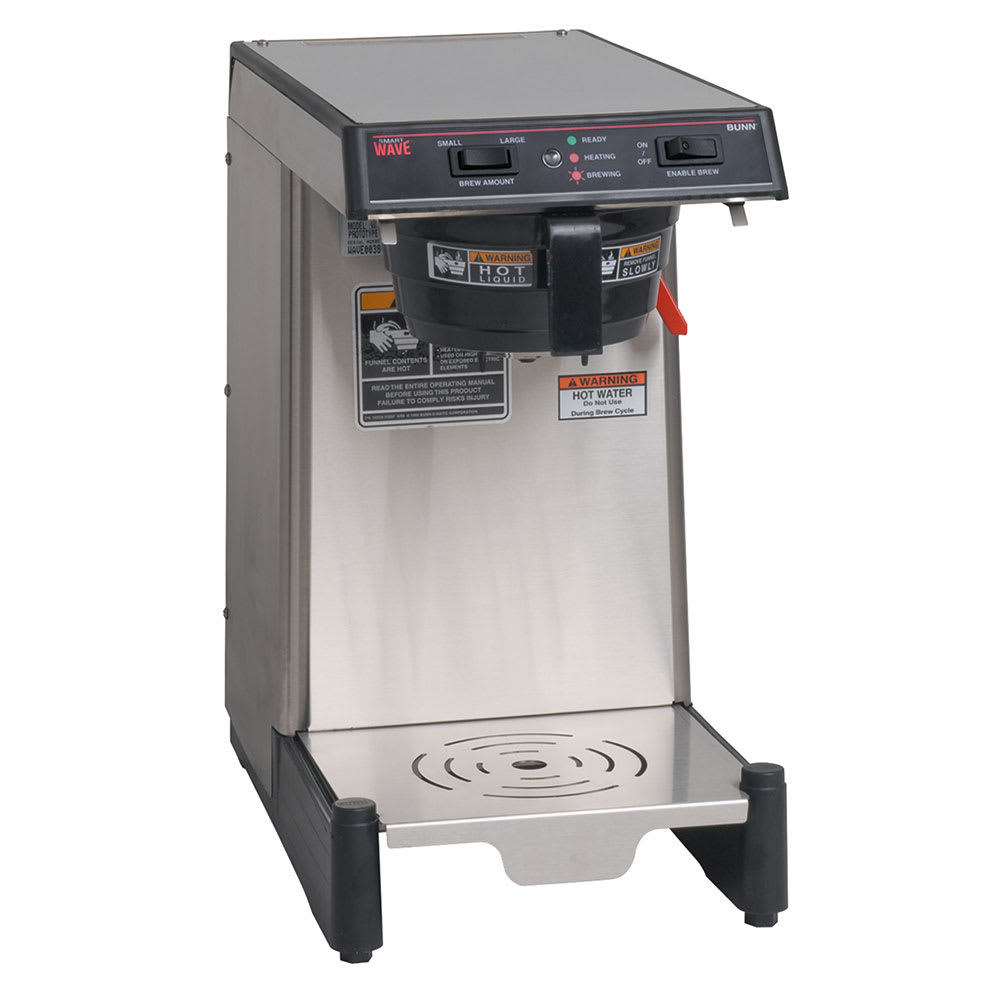 Bunn WAVE15-S-APS SmartWave® Low Profile Wide Base Coffee Brewer, Analog, 120v (39900.0006)