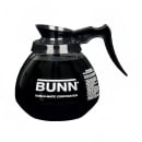 Bunn Glass Coffee Decanter, 64 oz, Black Pourer/Handle (42400.0101) thumbnail 2