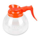 Bunn Glass Coffee Decanter, Decaf, Orange Pourer/Handle (42401.0101) thumbnail 2