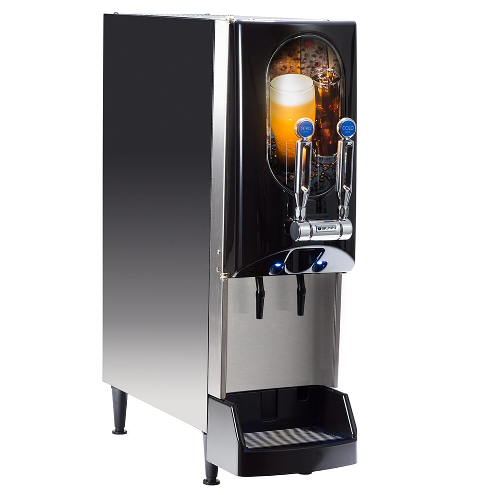 Bunn 2 gal Nitron® Cold Brew Coffee Dispenser w/ (2) Nitro Dispensers, 120v (51600.0018)