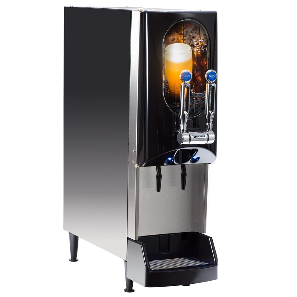 Bunn 2 gal Nitron® Cold Brew Coffee Dispenser w/ (2) Nitro Dispensers, 120v (51600.0022)