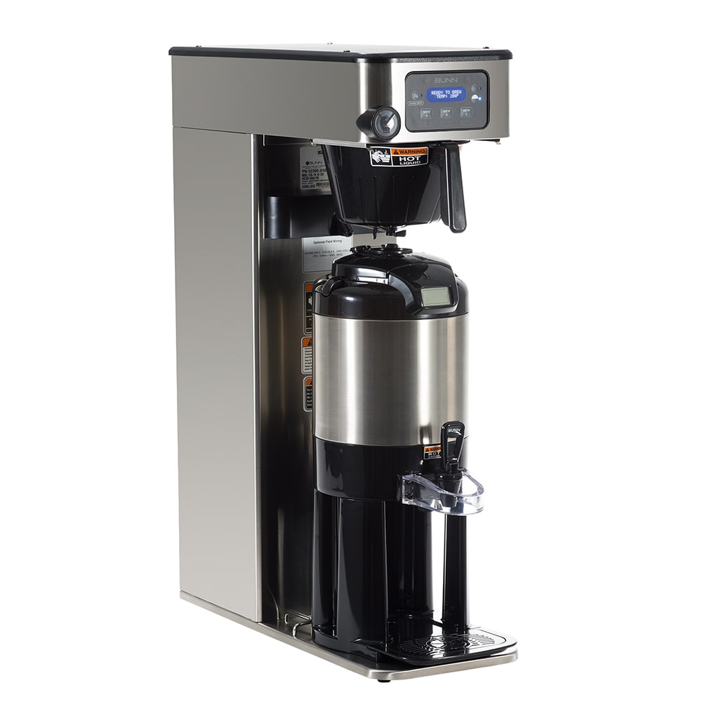 Bunn ITCB-DV High Volume Automatic Tea/Coffee Brewer, 120/208-240v/1ph (52300.0100)