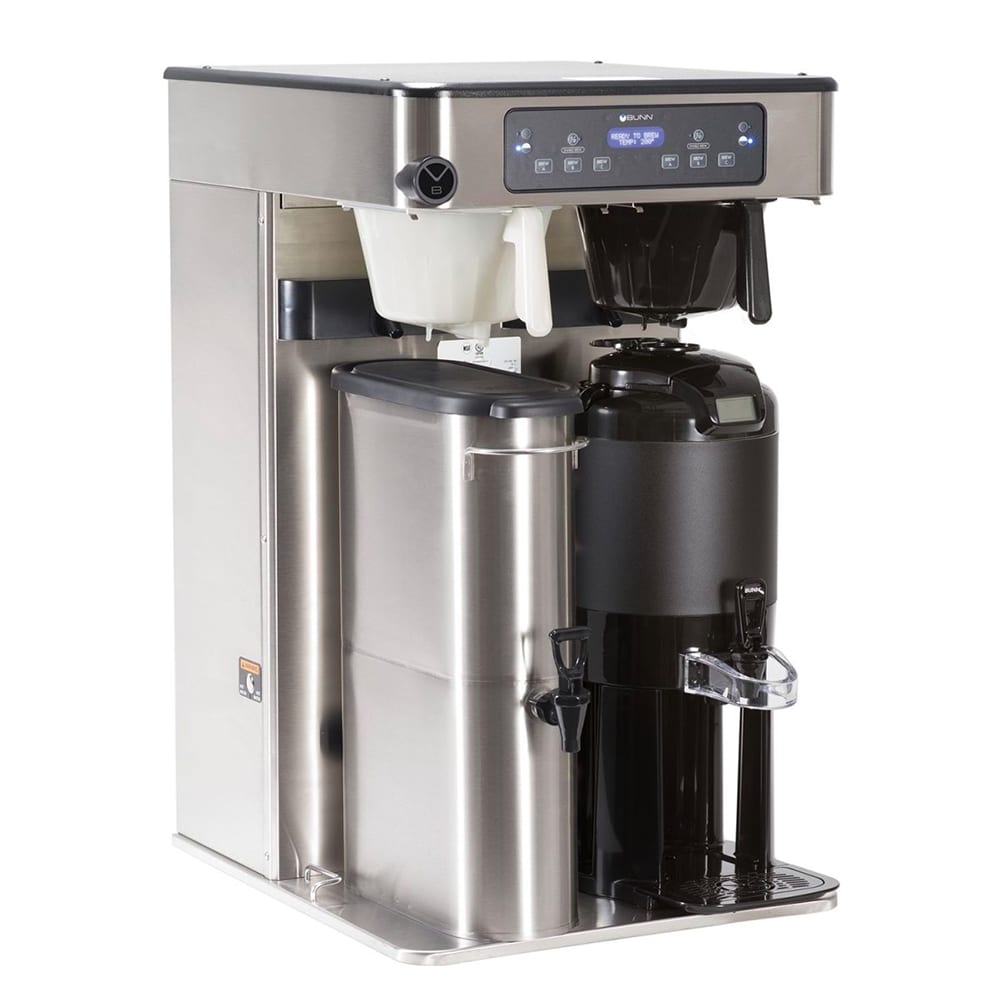 Bunn ITCB TWIN High Volume Automatic Tea/Coffee Brewer w/ Display Group - 120-240v/1ph (52400.0000)