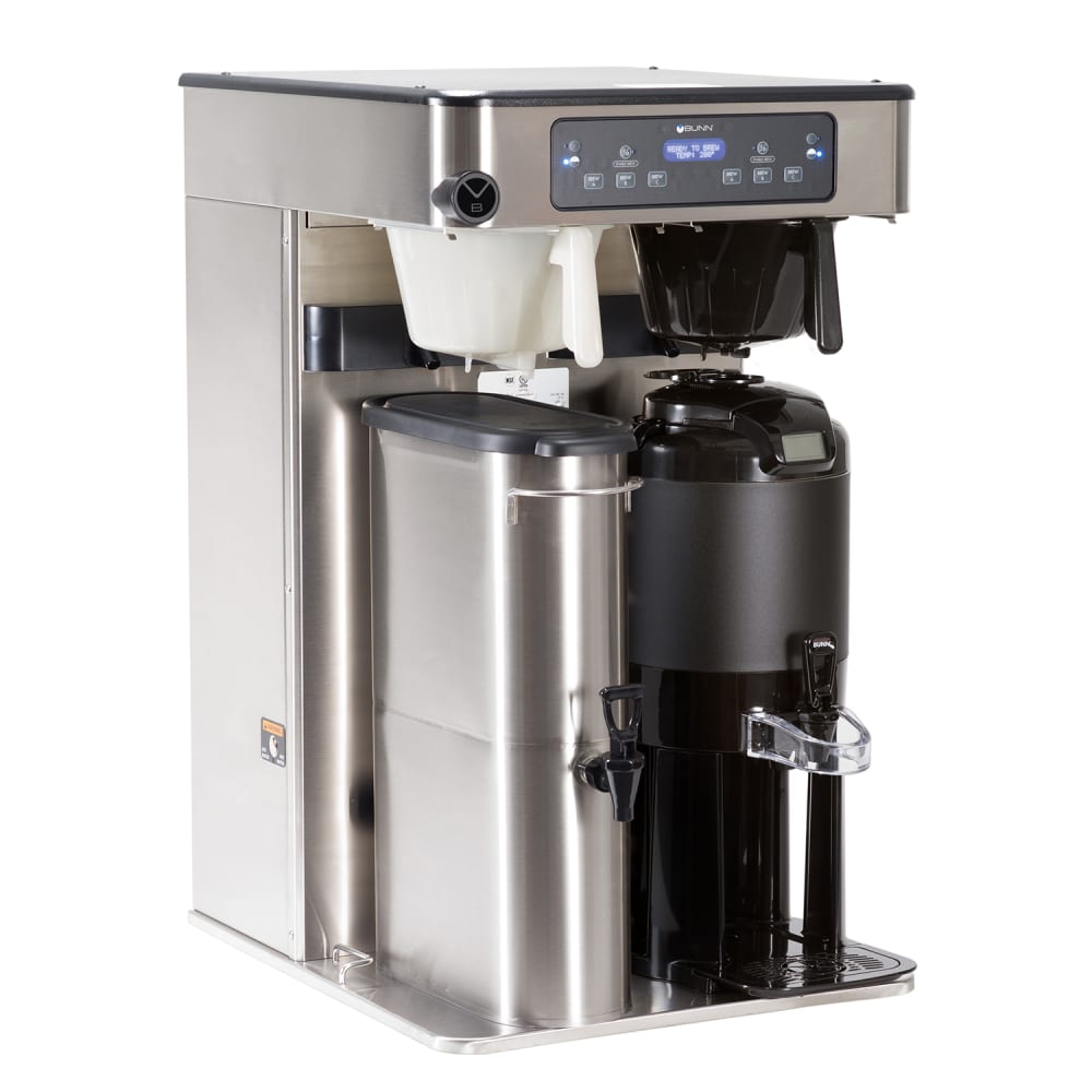 Bunn ITCB TWIN High Volume Twin Automatic Tea/Coffee Brewer, 120-240v/1ph (52400.0100)