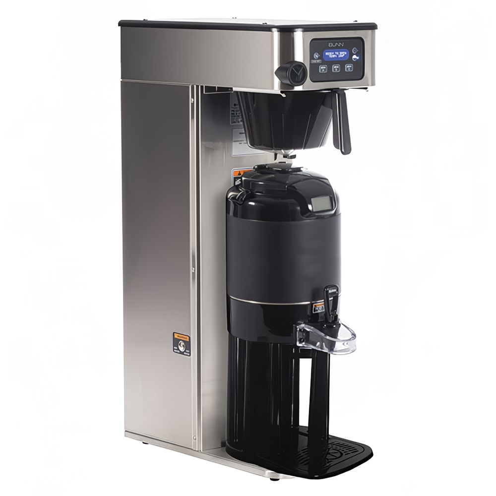 Bunn ICB-DV Tall Automatic Coffee Brewer for Thermal Servers - Stainless, 120/208-240v/1ph (53100.0101)