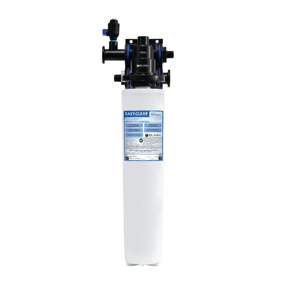 Bunn WEQ-25(2).2L WEQ Water Filtration System w/ 25,000 gal Capacity (56000.0025)
