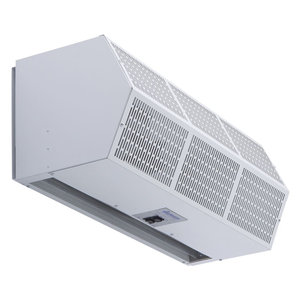 Berner CHD10-3096A 96" Unheated Air Curtain - (3) Speeds, White, 120v