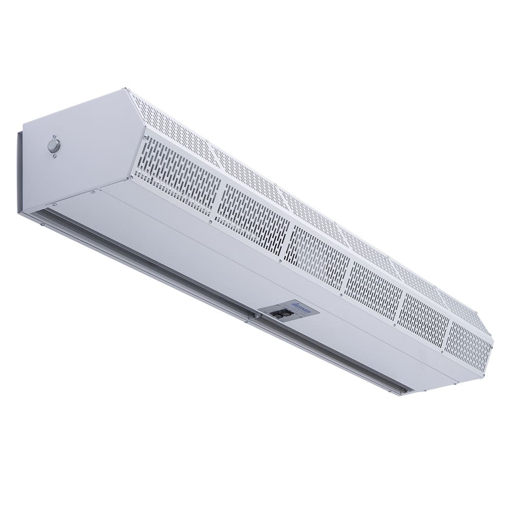 Berner CLC08-1048E 48" Heated Air Curtain - (2) Speeds, White, 208v/1ph