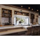 Berner PE06-C-1060AA 60" Unheated Air Curtain - Variable Speed, Aluminized Steel, 120v thumbnail 4