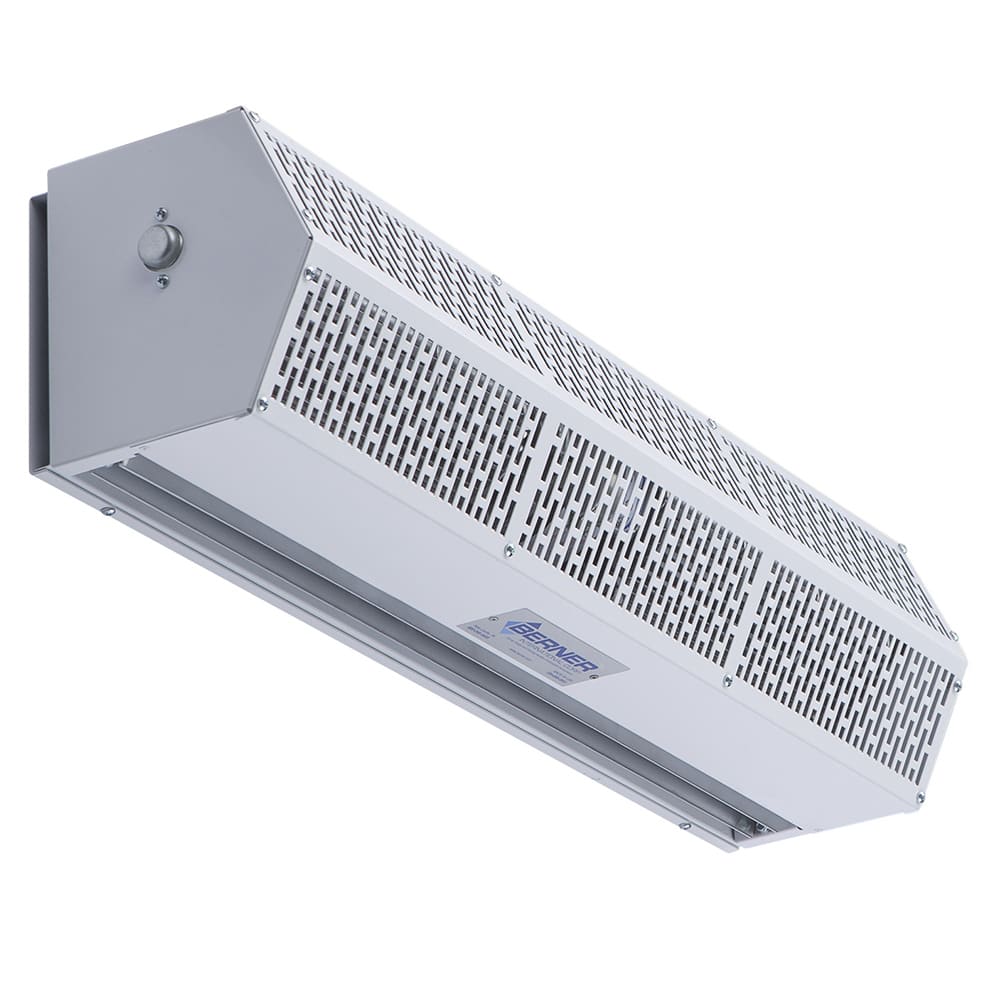 Berner SLC07-2120A 120" Unheated Air Curtain - (1) Speed, White, 120v