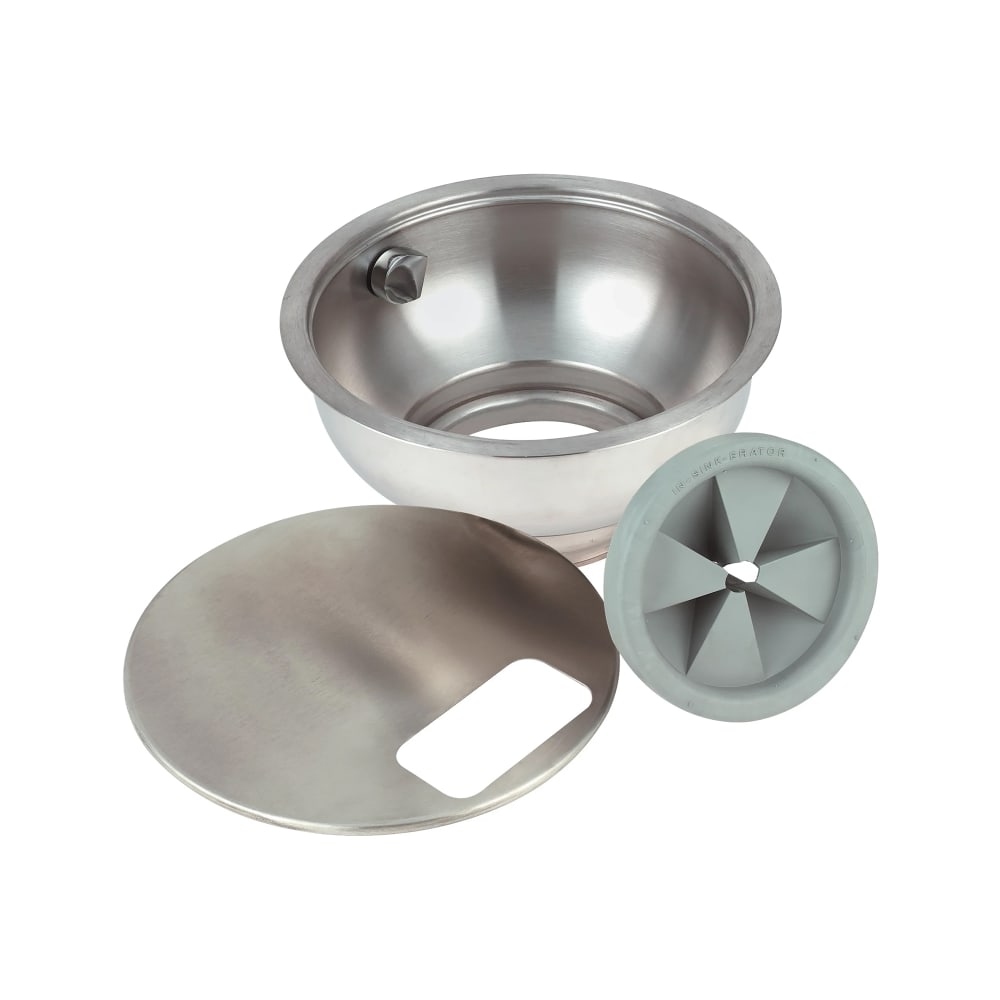 InSinkErator 12A BOWL ASY 12" A-Type Bowl Assembly w/ Splash Baffle, Nozzle & Bowl Cover