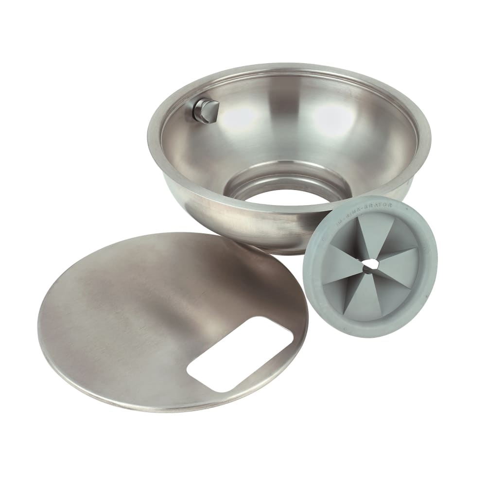 InSinkErator 15A BOWL ASY 15" A-Type Bowl Assembly w/ Splash Baffle, Nozzle & Bowl Cover