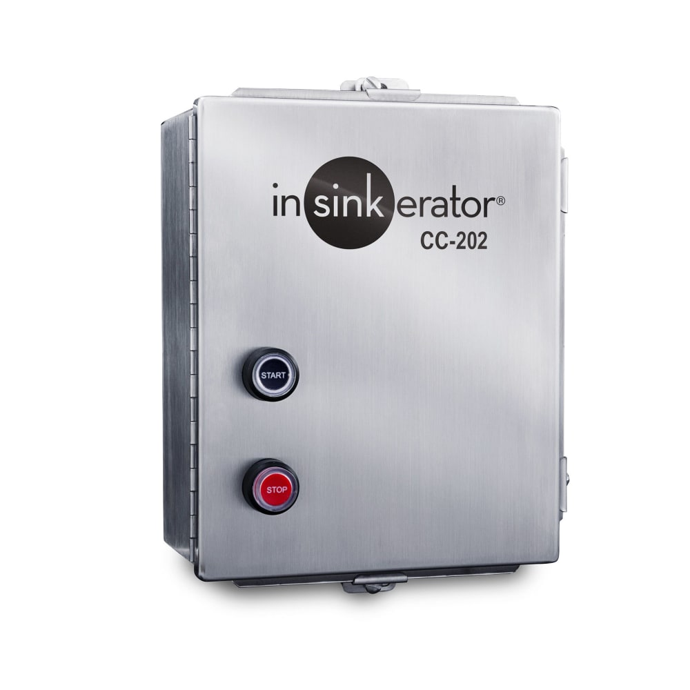 InSinkErator S-500-15B-CC202 Disposer Pack, 15-in Bowl, Sleeve Guard, CC202 Panel, 5-HP, 230/3V