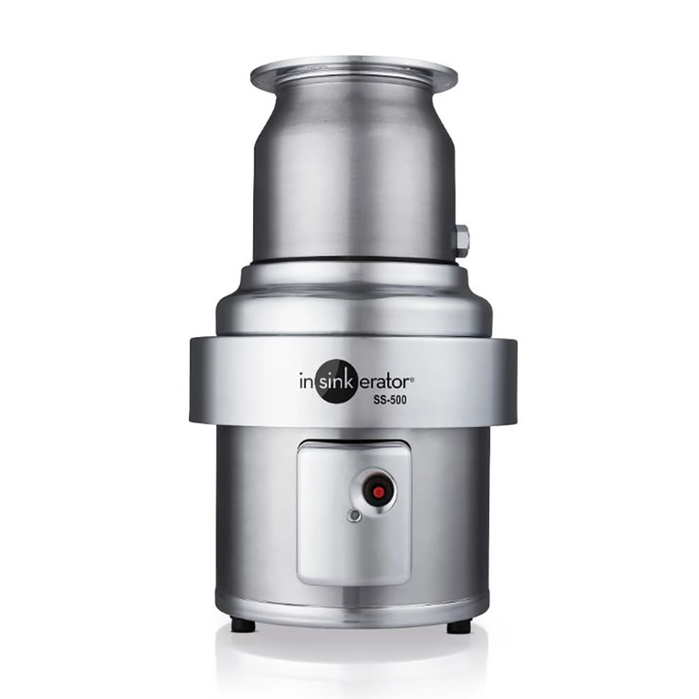 InSinkErator SS-500-12B-MRS Disposer Pack, 12-in Bowl, Sleeve Guard, Reverse Switch, 5-HP, 230/3