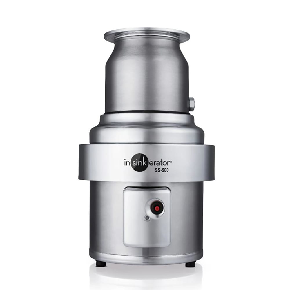 InSinkErator SS-500-6-AS101 Disposer Package w/ #6-Adapter & AS101 Panel, 5-HP, 208/3 V