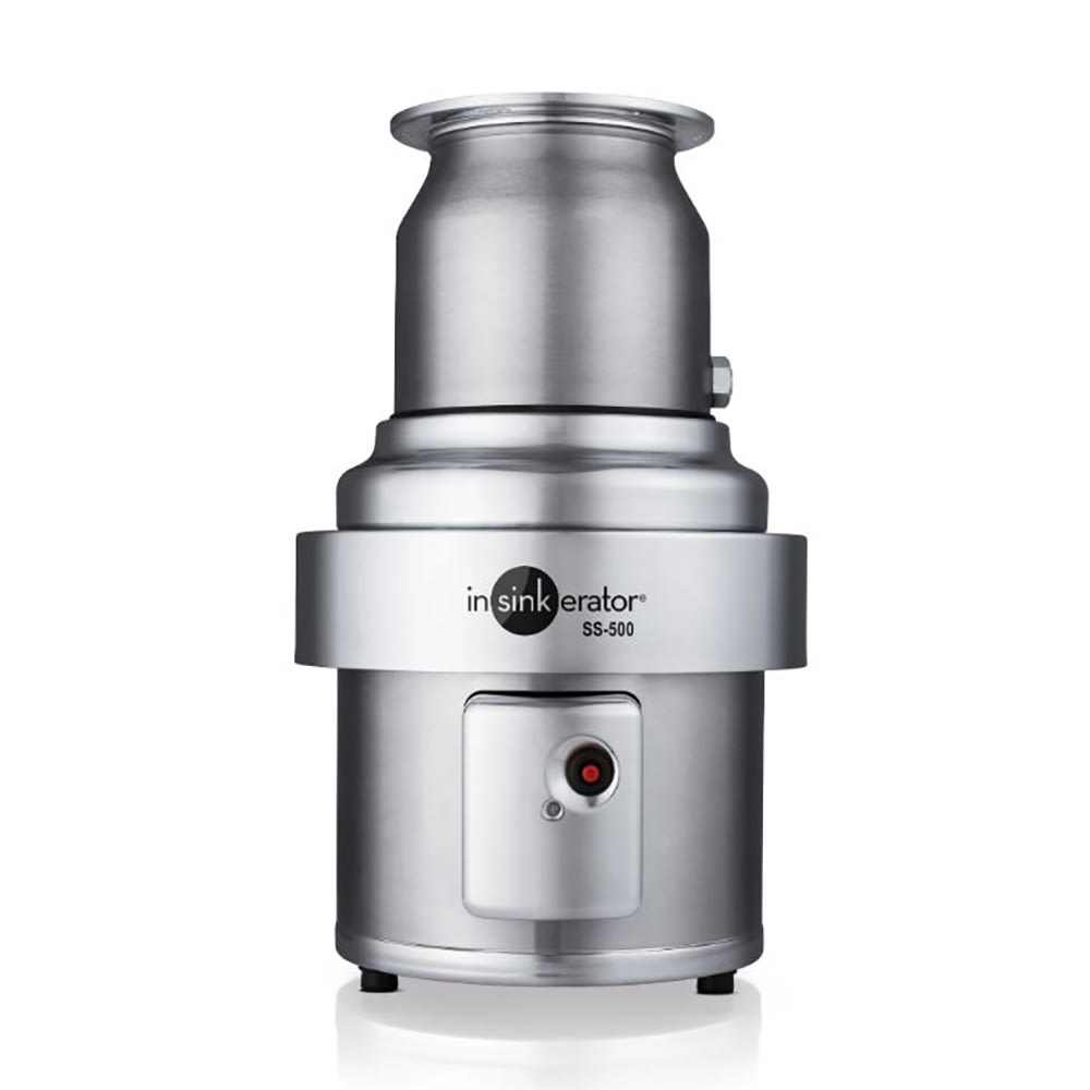 InSinkErator SS-500-6-AS101 Disposer Package w/ #6-Adapter & AS101 Panel, 5-HP, 230/3 V