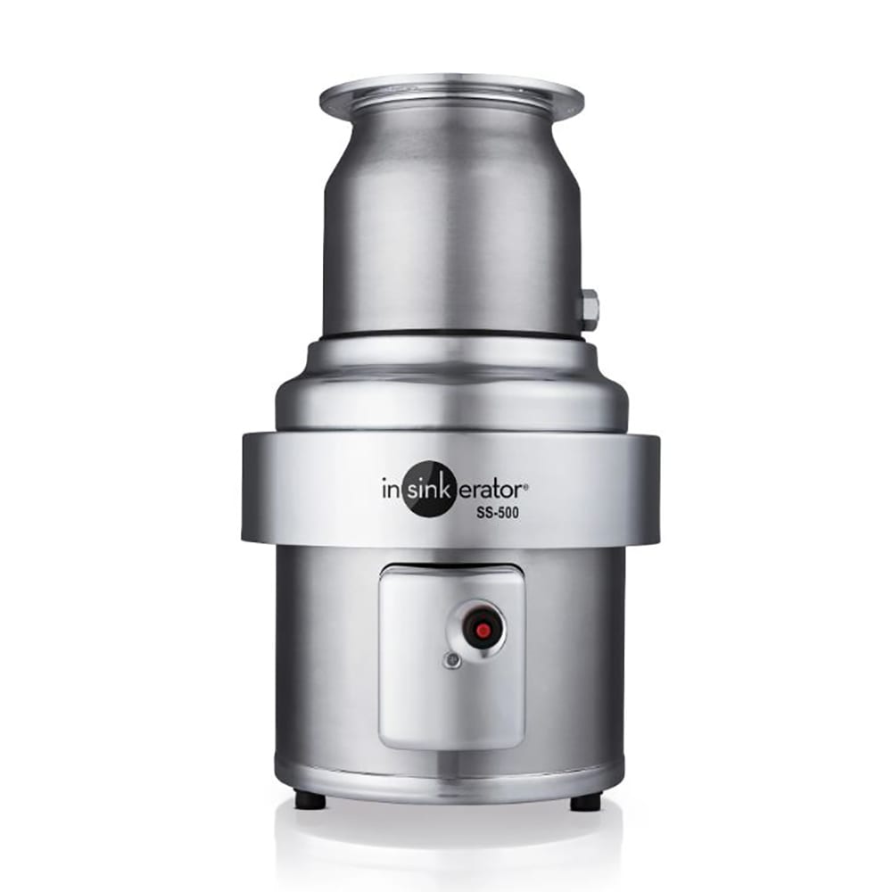 InSinkErator SS-500-6-CC202 Disposer Package w/ #6-Adapter & CC202 Panel, 5-HP, 460/3 V