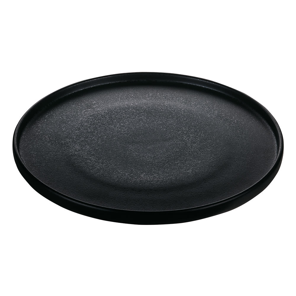 Schonwald 10 5/8" Round Plate - Stoneware, Playground, Black (701122791021090)