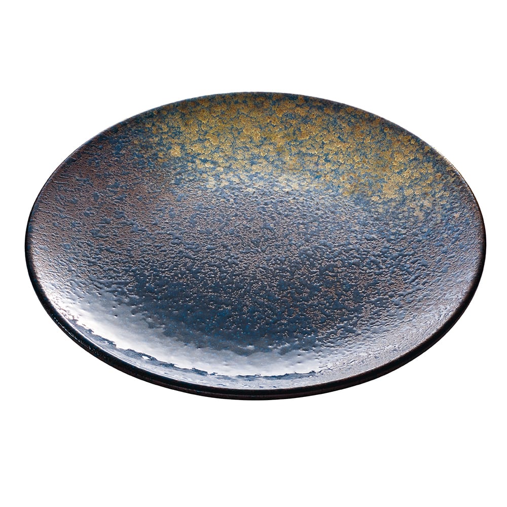 Libbey 701122891000351 11" Round Plate - Stoneware, Playground, Sea