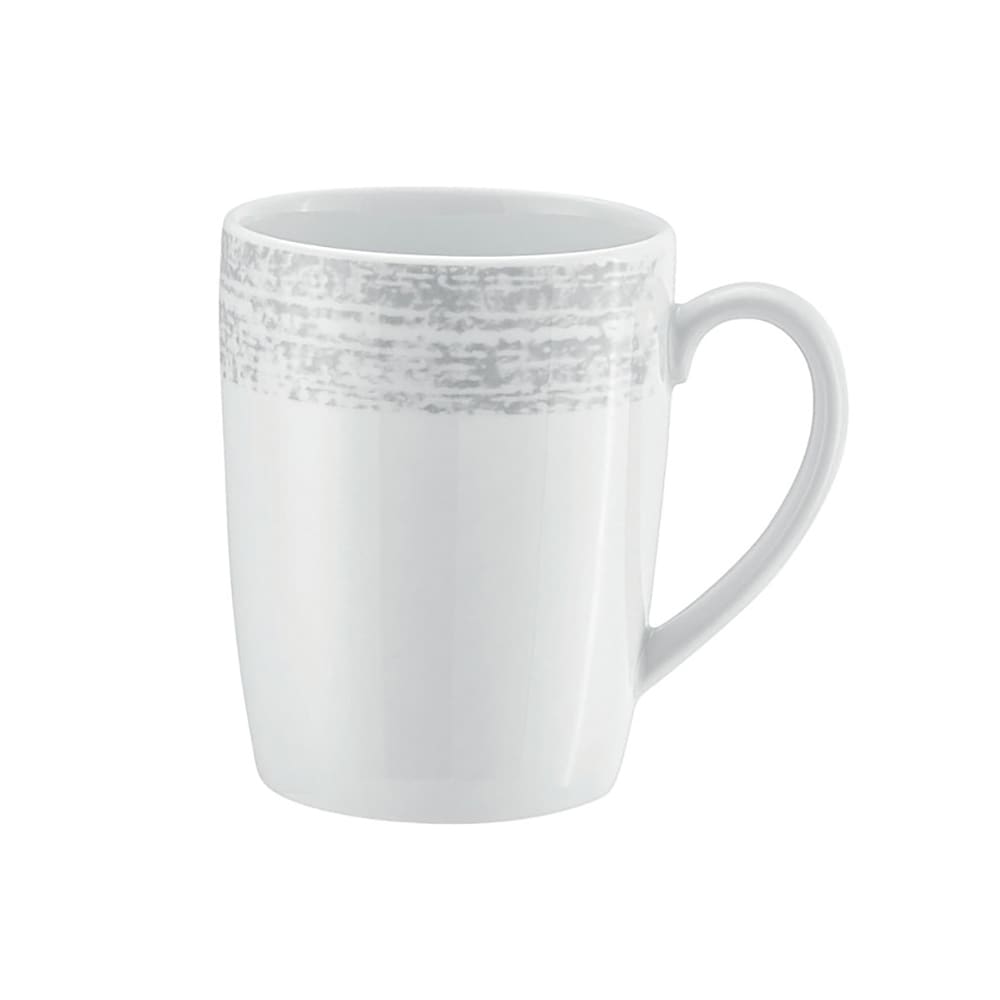 Schonwald 10 1/8 oz Shabby Chic Mug - Porcelain, Structure Gray (9015630-63070)