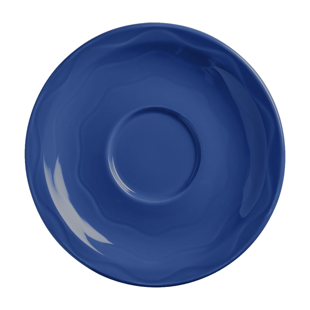 Libbey 903032201 6 1/4" Round Cantina Saucer - Glazed, Blueberry