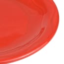 Libbey 903034009 6 1/4" Round Plate w/ Cantina Carved Pattern & Shape, Flint Body, Cayenne thumbnail 4