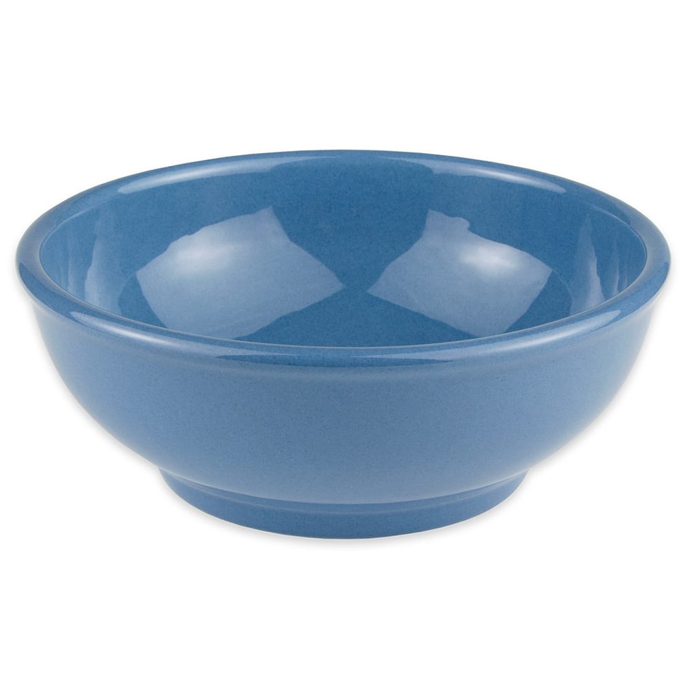 Libbey 903043003 18 oz Round Cantina® Oatmeal Bowl w/ Rolled Edge - Porcelain, Blueberry