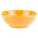 Libbey 903044003 18 oz Round Cantina® Oatmeal Bowl w/ Rolled Edge - Porcelain, Saffron thumbnail 2