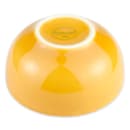 Libbey 903044005 8 oz Round Unhandled Bouillon w/ Cantina Uncarved Pattern, Republic Shape, Saffron thumbnail 3