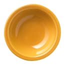 Libbey 903044014 5 oz Round Fruit Dish w/ Cantina Uncarved Pattern & Morwel Shape, Flint, Saffron thumbnail 2