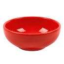 Libbey 903045002 5 oz Round Salsa Bowl w/ Cantina Uncarved Pattern & Shape, Flint Body, Cayenne thumbnail 2