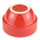 Libbey 903045370 8 oz Round Stackable Bouillon w/ Studio Pattern & Body, Cayenne thumbnail 4