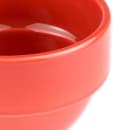 Libbey 903045370 8 oz Round Stackable Bouillon w/ Studio Pattern & Body, Cayenne thumbnail 5