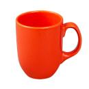 Libbey 903045904 11 oz Porcelain Mug, Uncarved Pattern, Cayenne thumbnail 2