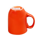 Libbey 903045904 11 oz Porcelain Mug, Uncarved Pattern, Cayenne thumbnail 3