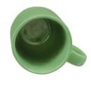 Libbey 903046904 11 oz Porcelain Mug w/ Uncarved Pattern, Sage thumbnail 4
